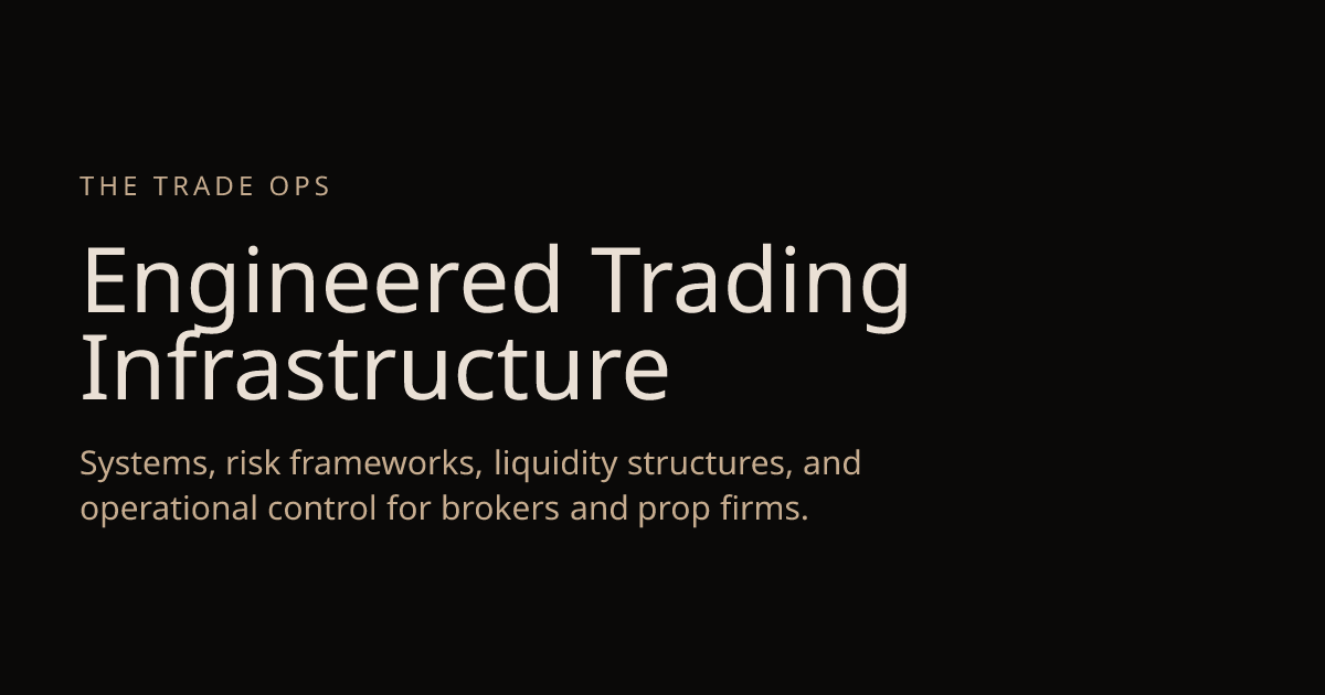 The Trade Ops | Trading Infrastructure Consulting
